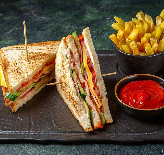 Currysoße als Dip & für Sandwiches: