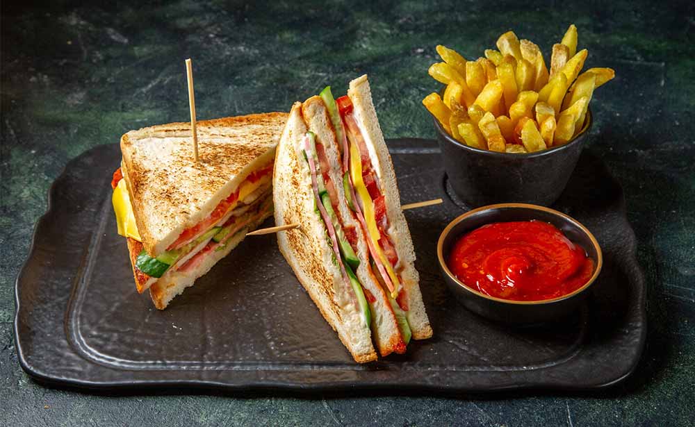 Currysoße als Dip & für Sandwiches:
